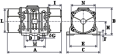 振動モーター外形図