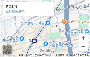ジェイテック株式会社／東京本社へのアクセスマップ